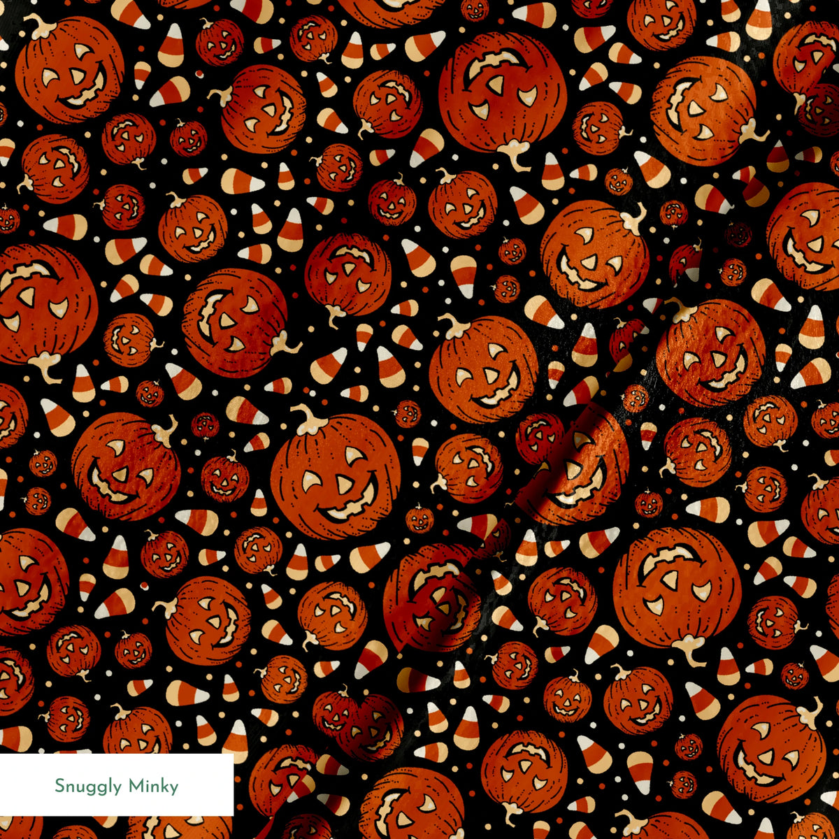 Trick or Treat on Black Days Fabric