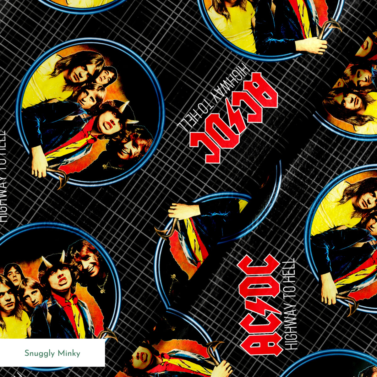 AC/DC Highway to Hell Fabric