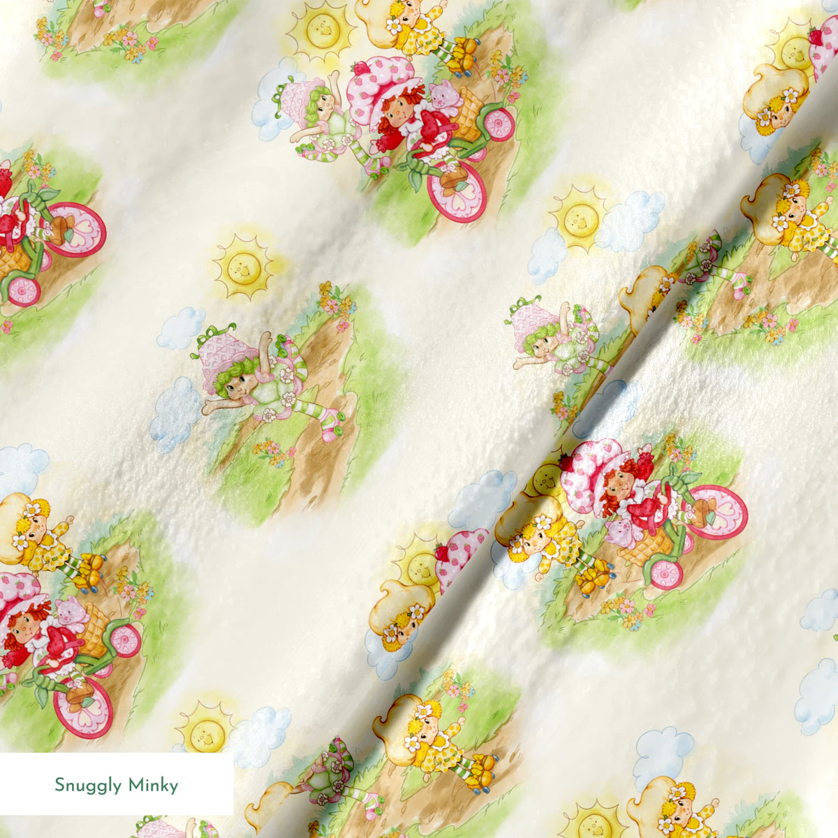 Strawberry Shortcake Bestie Ride Fabric