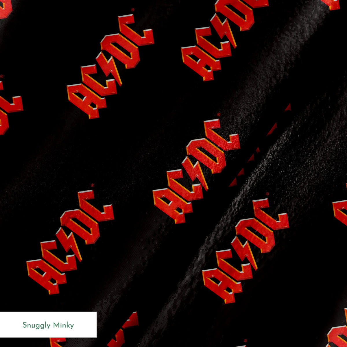 AC/DC Classic Logo Fabric