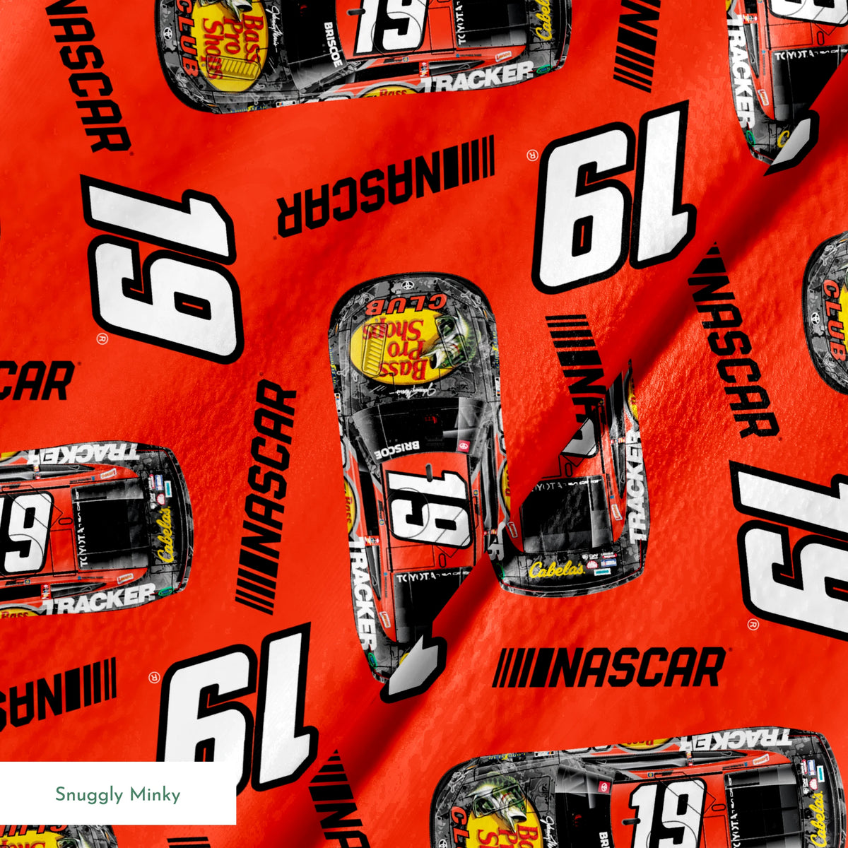 NASCAR® Chase Briscoe Toss on Orange Fabric