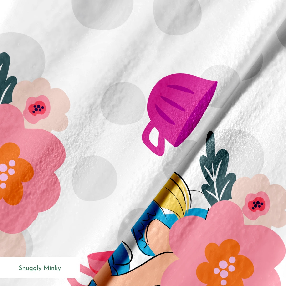 Disney Alice in Wonderland  Teacup Toss Fabric