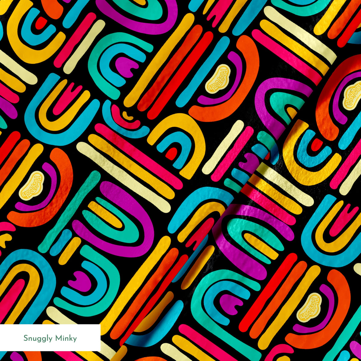 Hasbro Play-Doh Rainbow Arch on Black Fabric