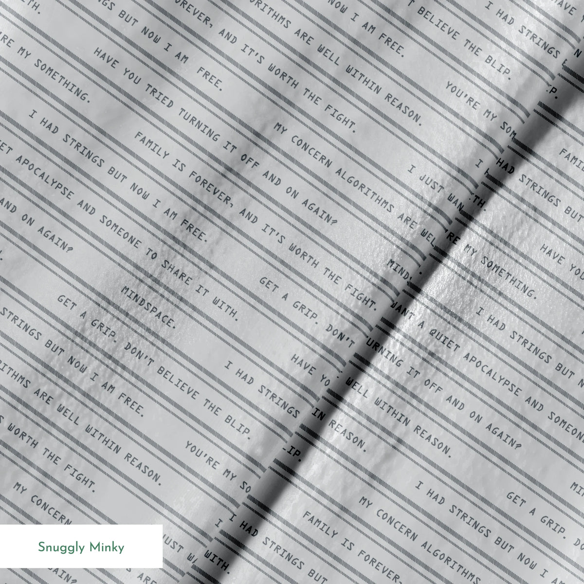 Marvel VisionQuest Iconic Quotes on Vertical Lines Fabric