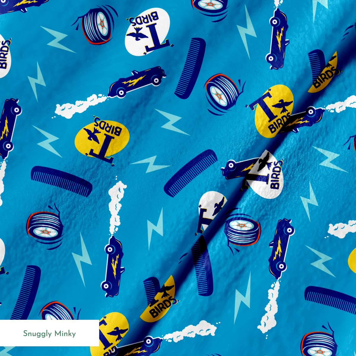 Paramount Grease  T-Birds Toss Fabric