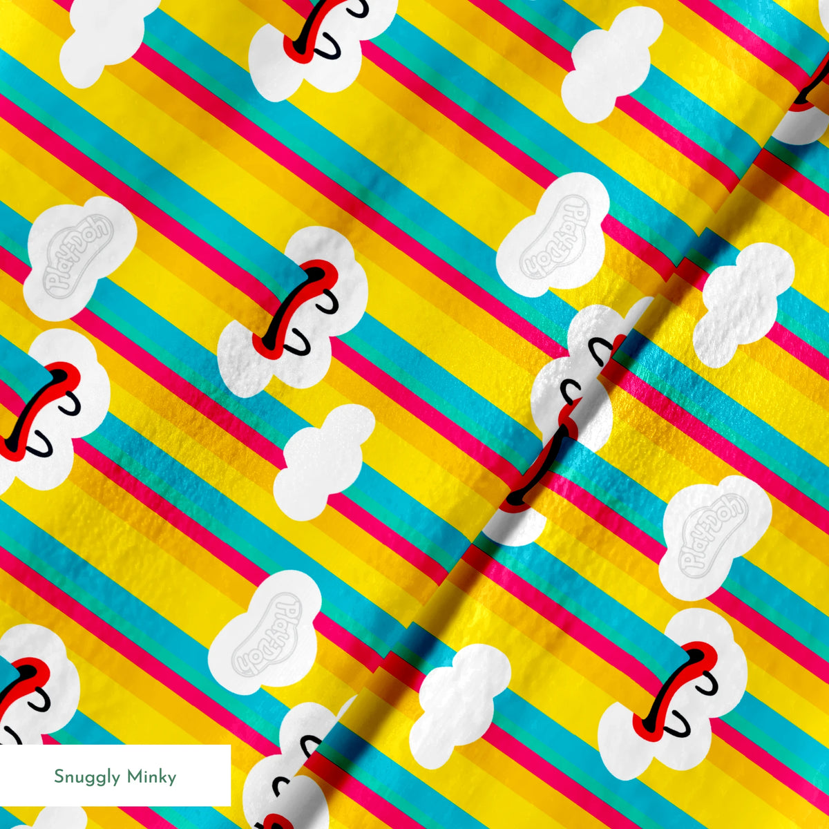 Hasbro Play-Doh Rainbow Stripes Fabric