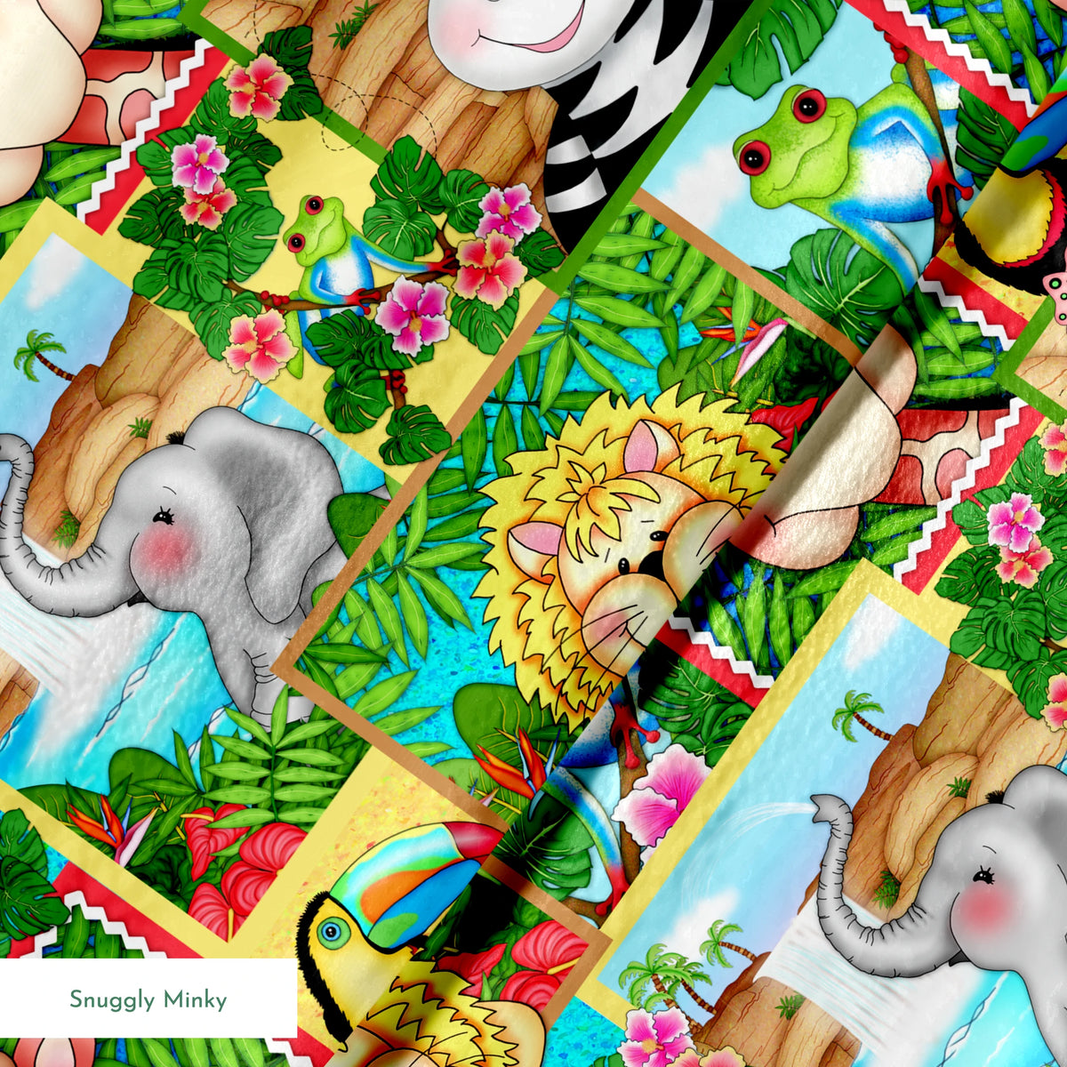 Vicki Schreiner BaZooples Nice Safari Day Fabric