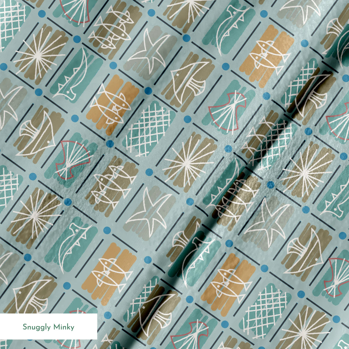 Lena on Mineral Fabric