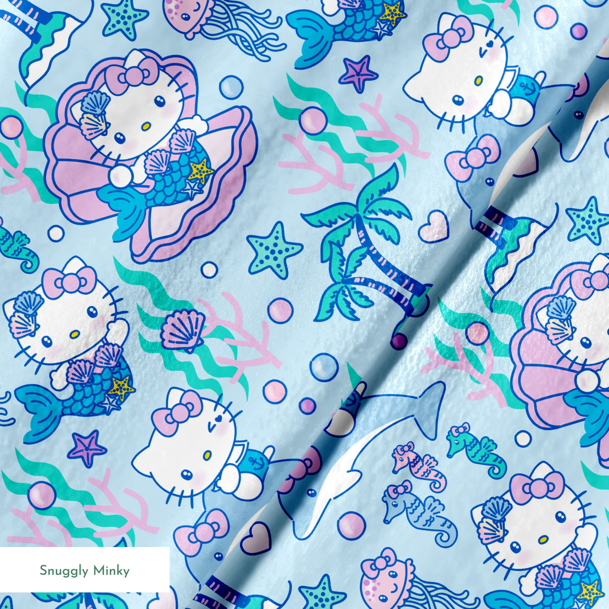 Hello Kitty® Mermaids Toss Fabric