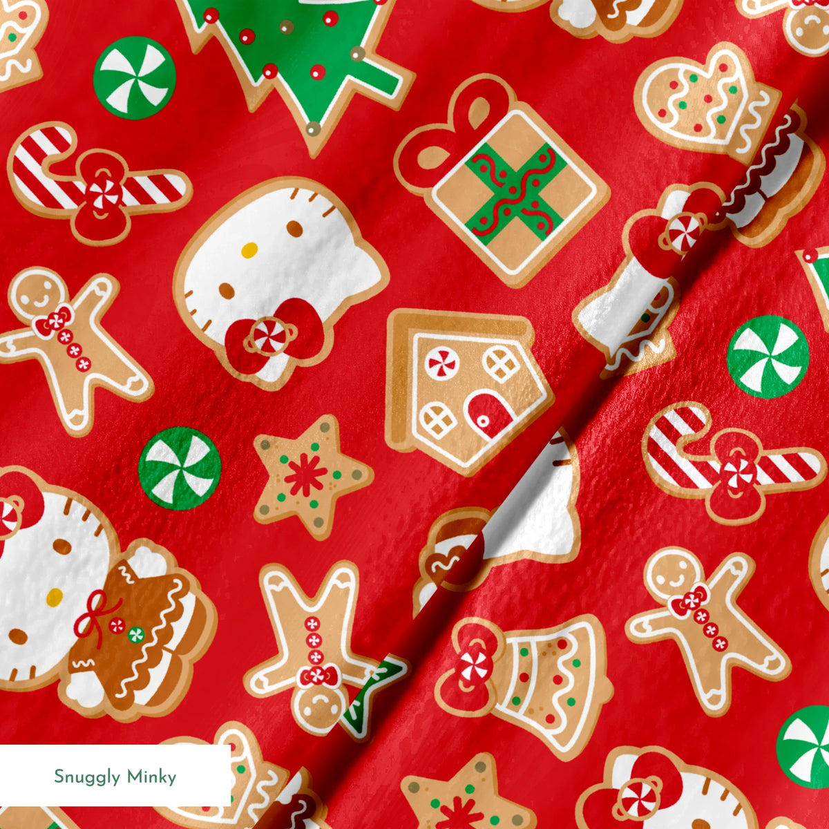 Hello Kitty® Gingerbread Cookies Fabric