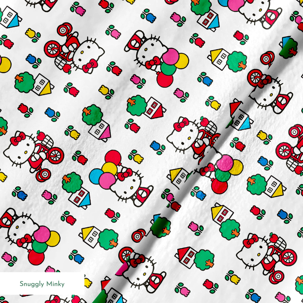 Hello Kitty® Floral Town Fabric