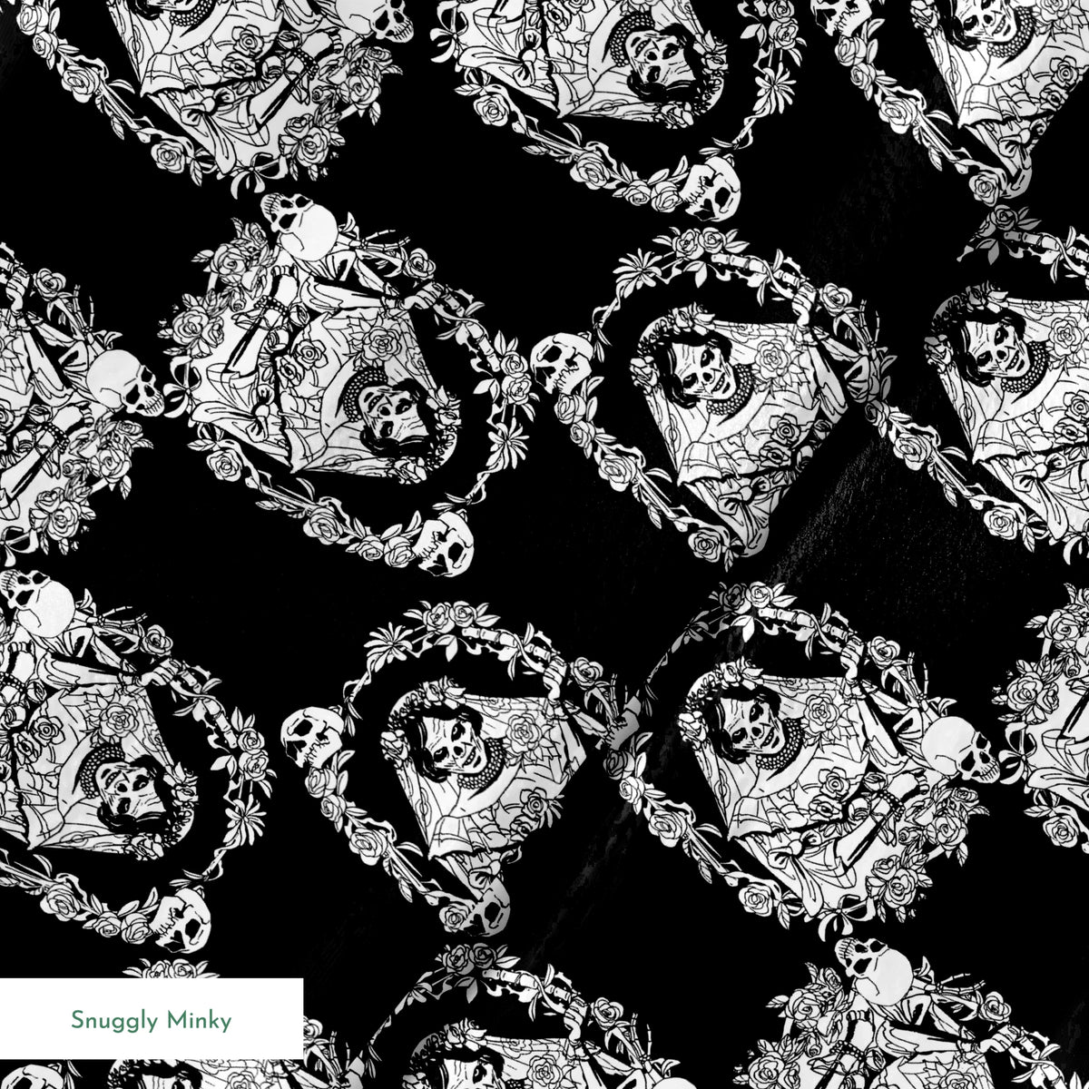 Disney Haunted Mansion Black Widow Bride Fabric