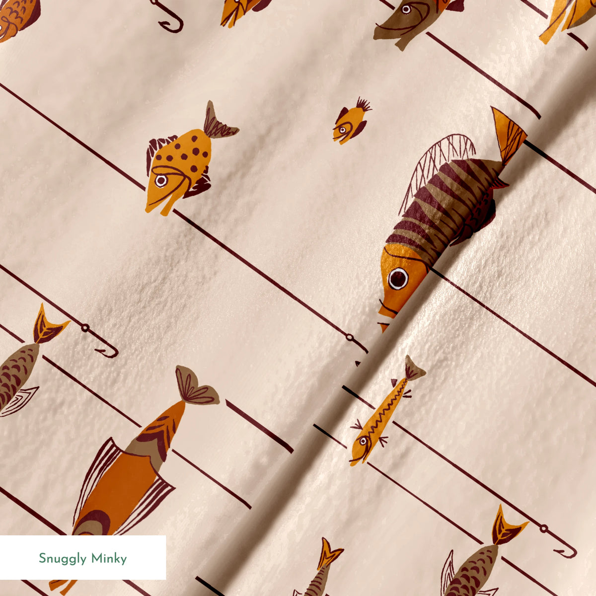Brooks on Spice Fabric