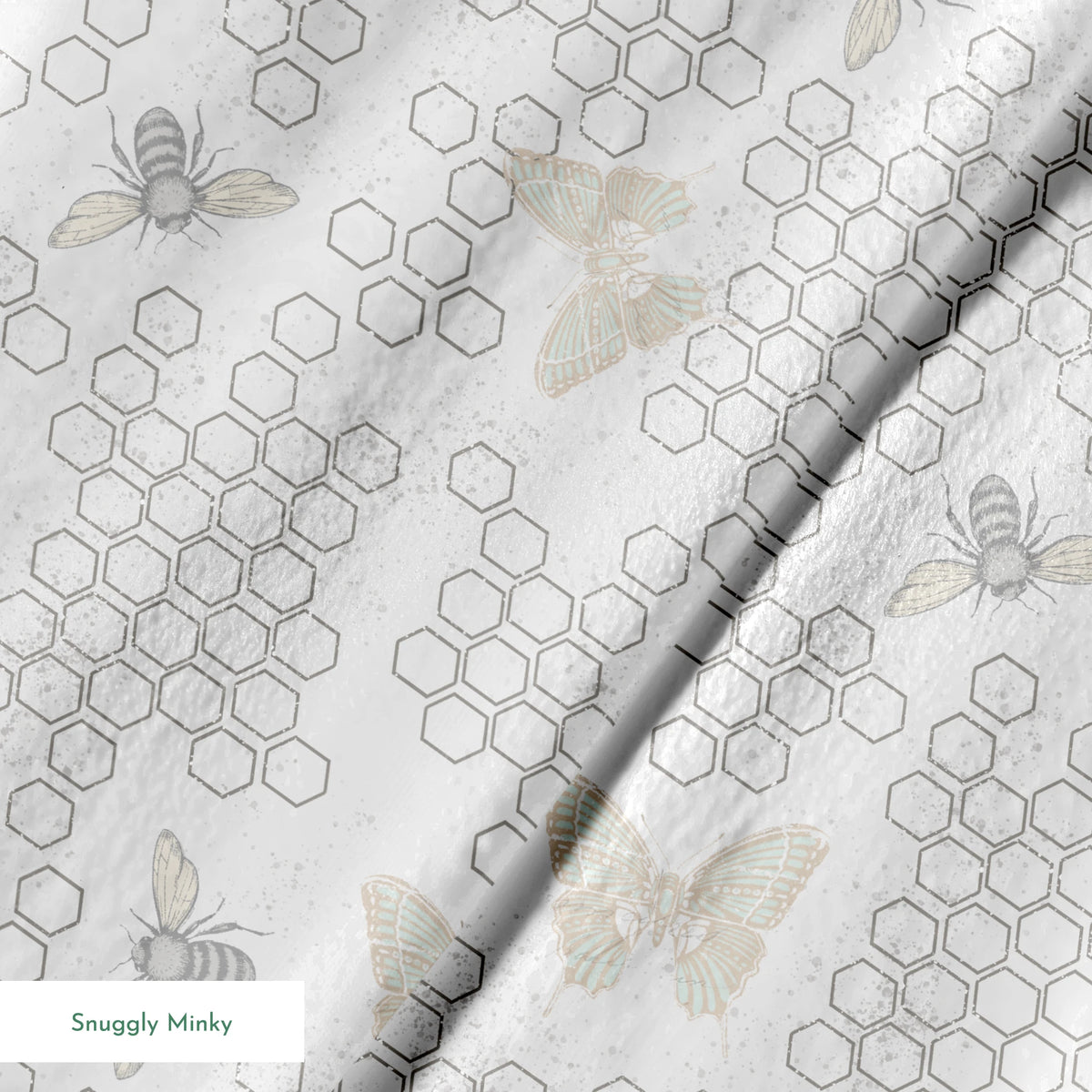 Danielle Murray Butterflies, Bees, and Honeycomb Fabric