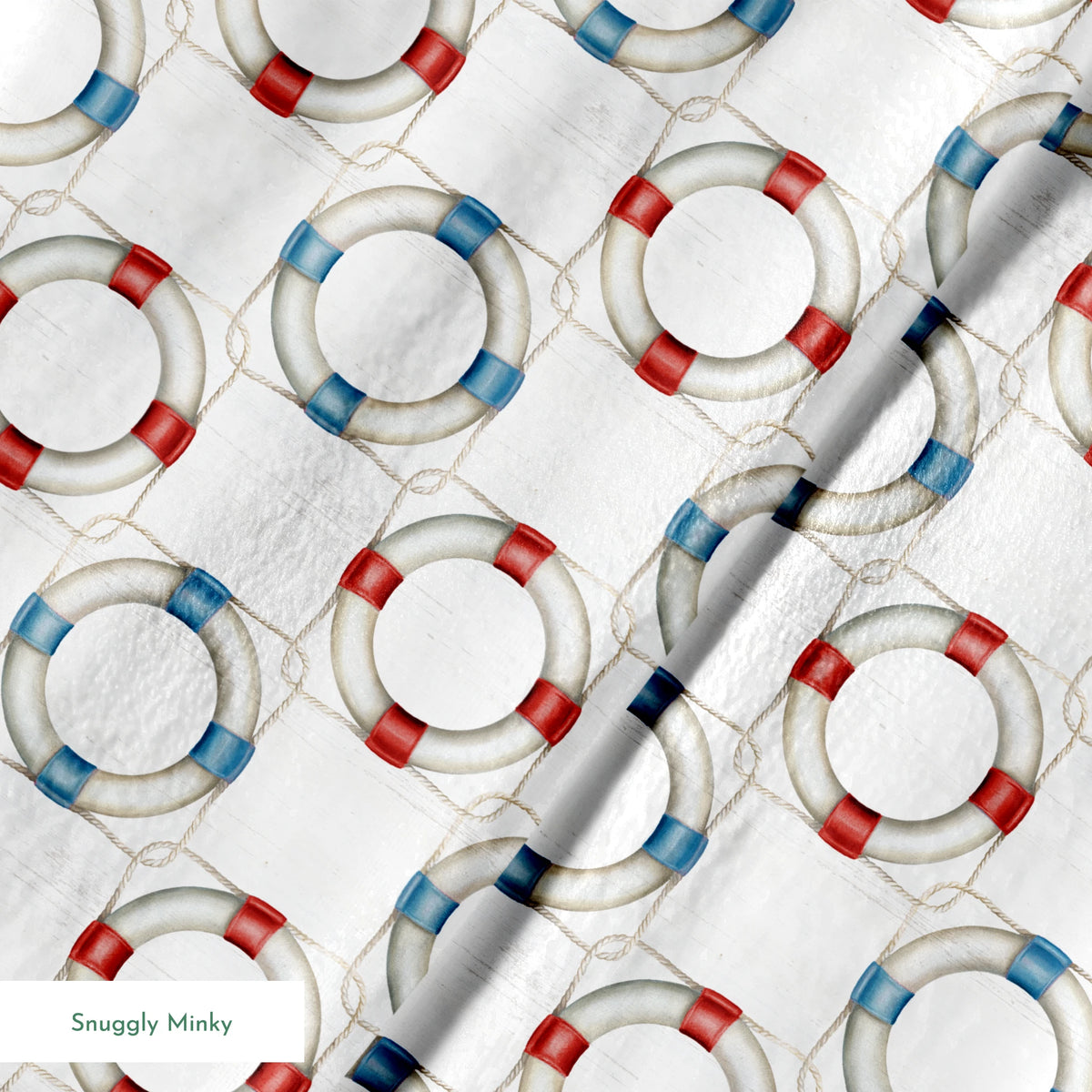 Danielle Murray Interlocked Life Preservers Fabric