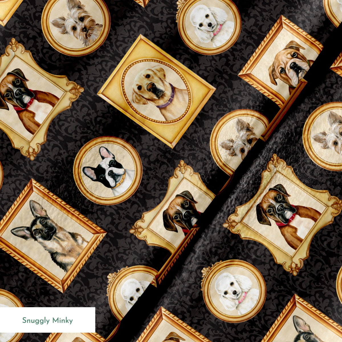 Danielle Murray Dog Portraits Fabric