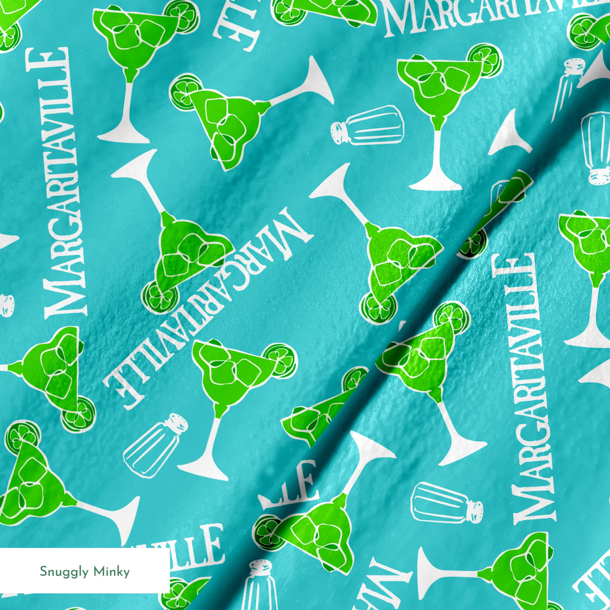 Margaritaville Tropical Lime Margaritas Toss Fabric