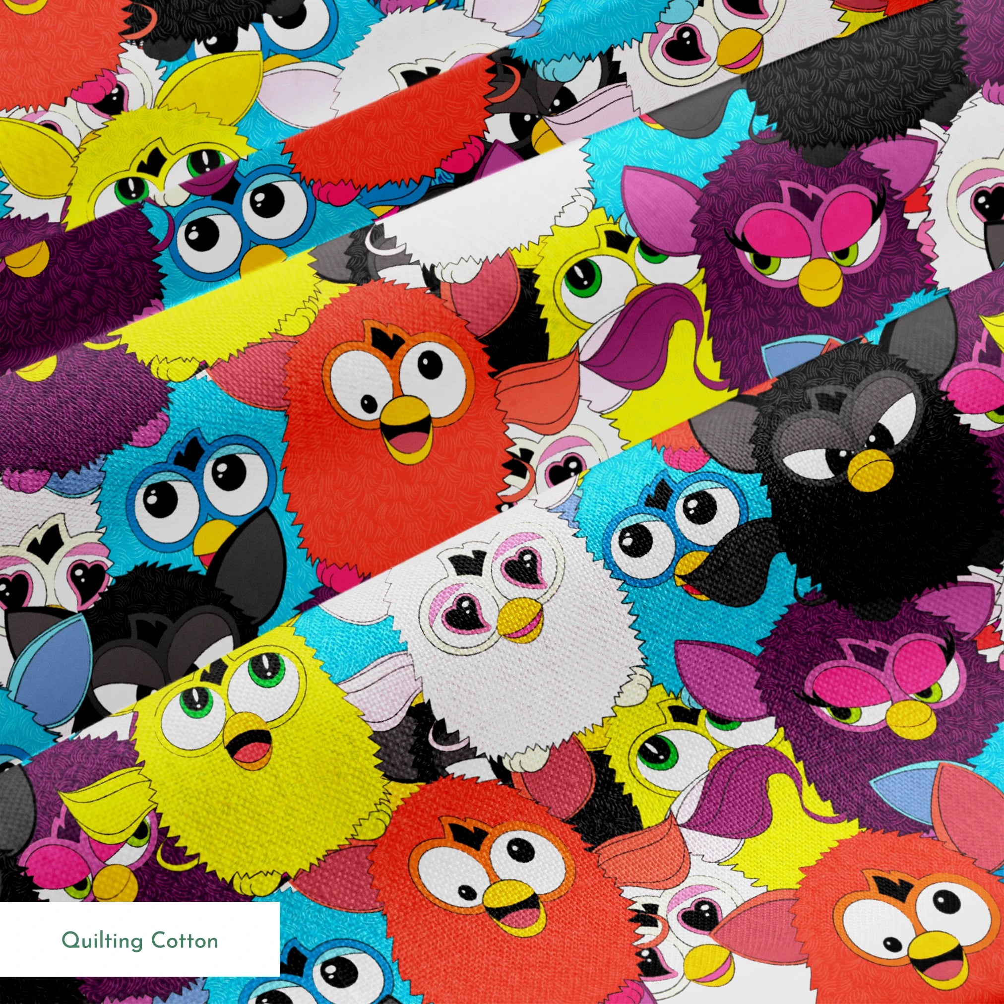 Hasbro Furby Retro Craze  Fabric