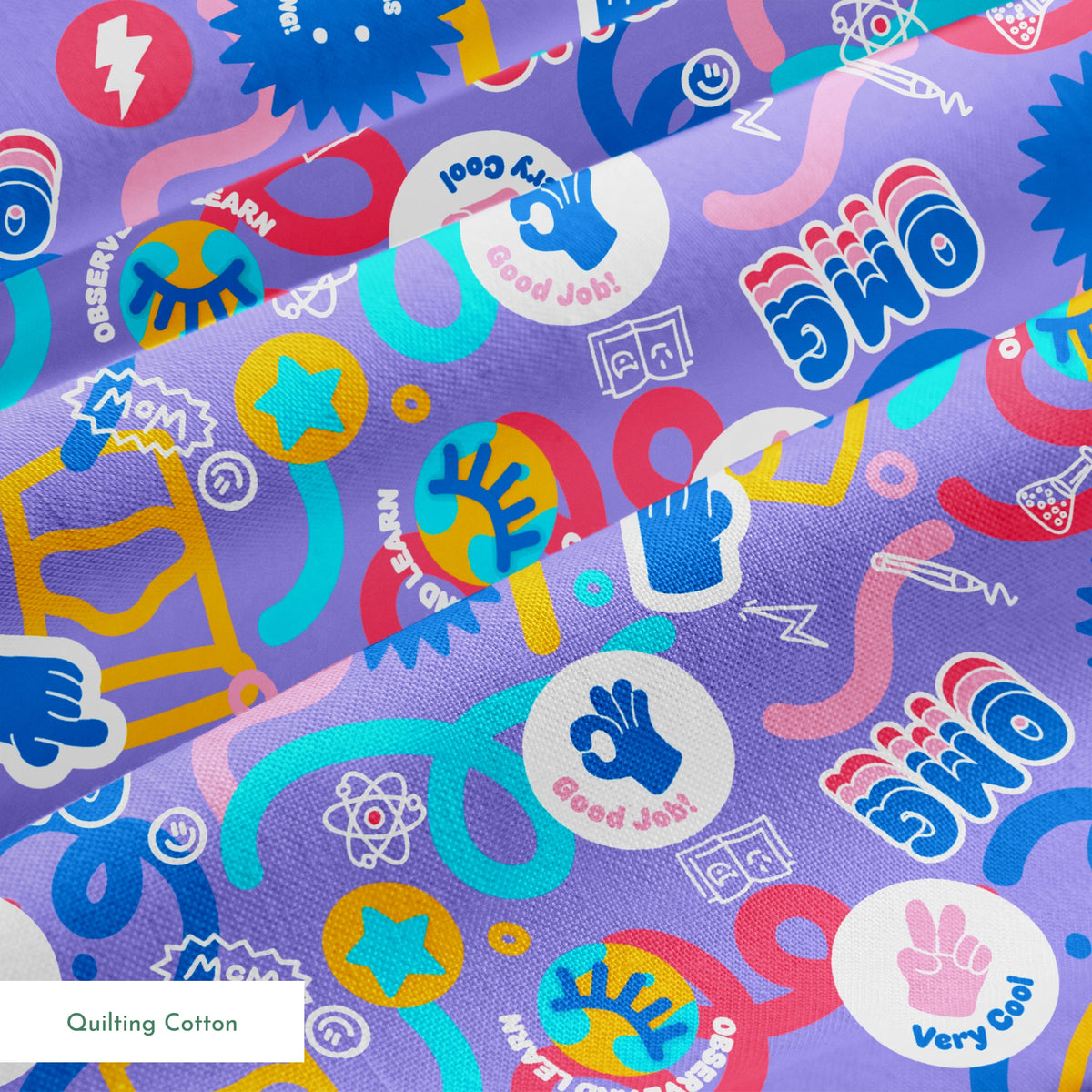 Hasbro Play-Doh Observe and Learn on Purple Fabric