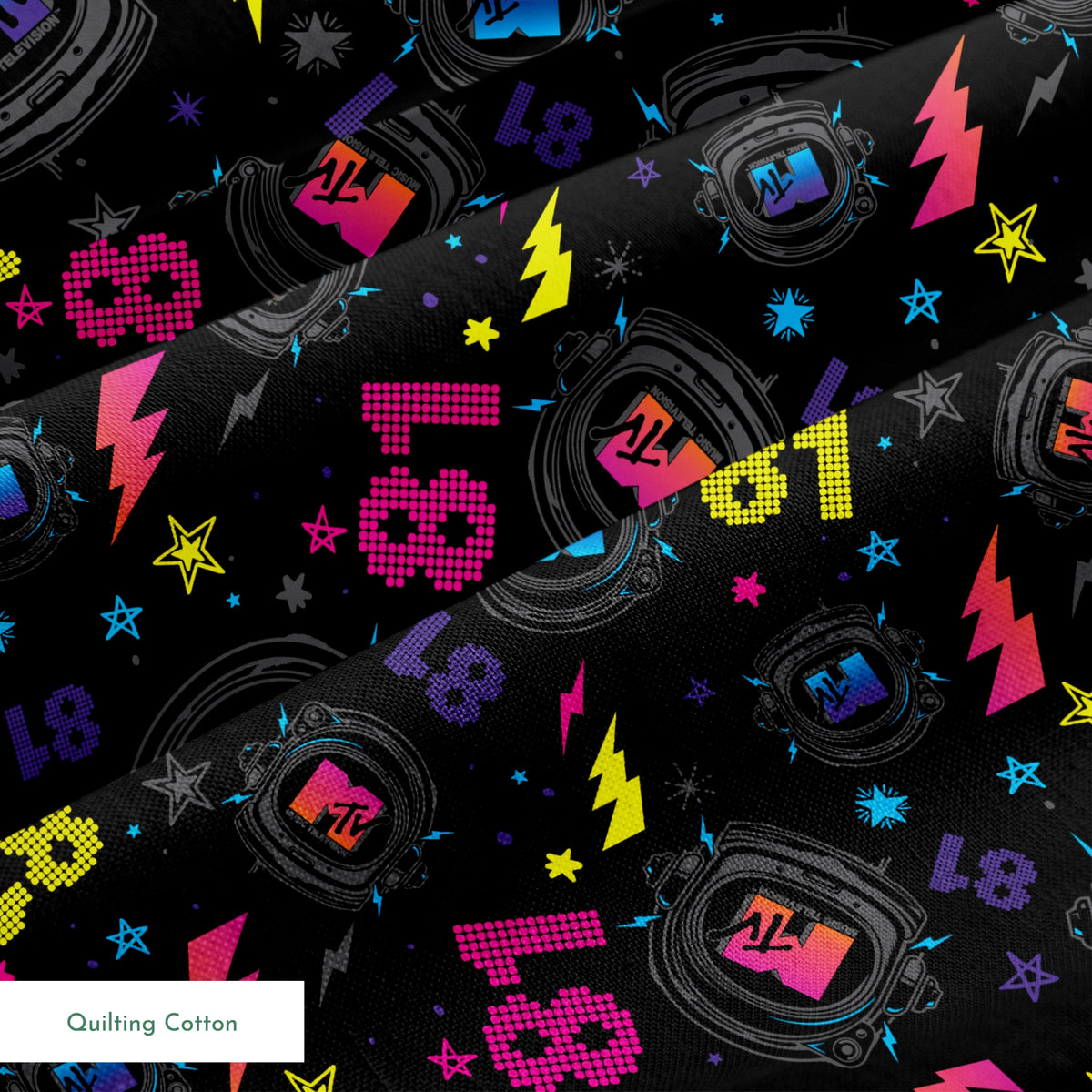 Paramount MTV 1981 Flashback Fabric