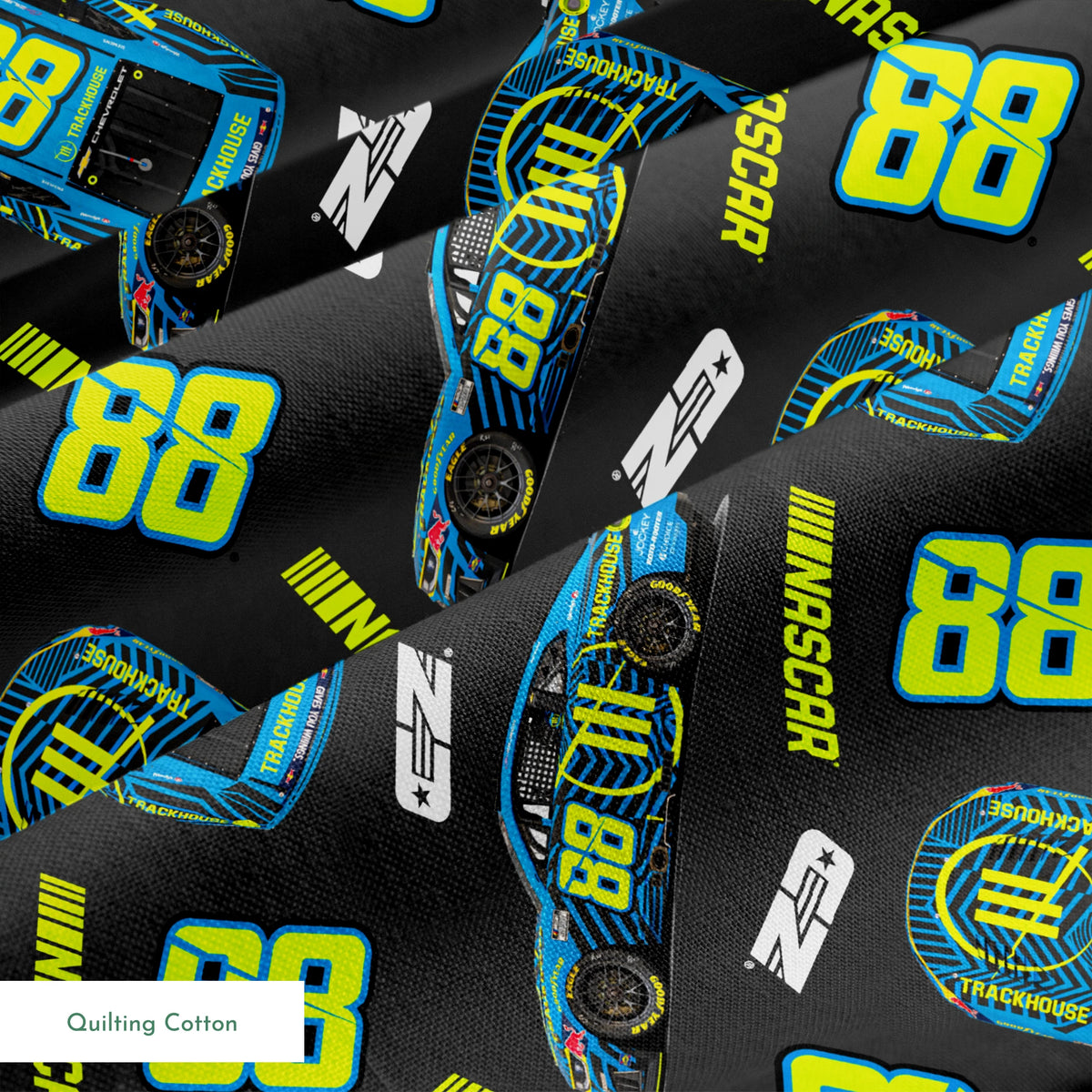 NASCAR® Connor Zilisch Toss on Grey Fabric