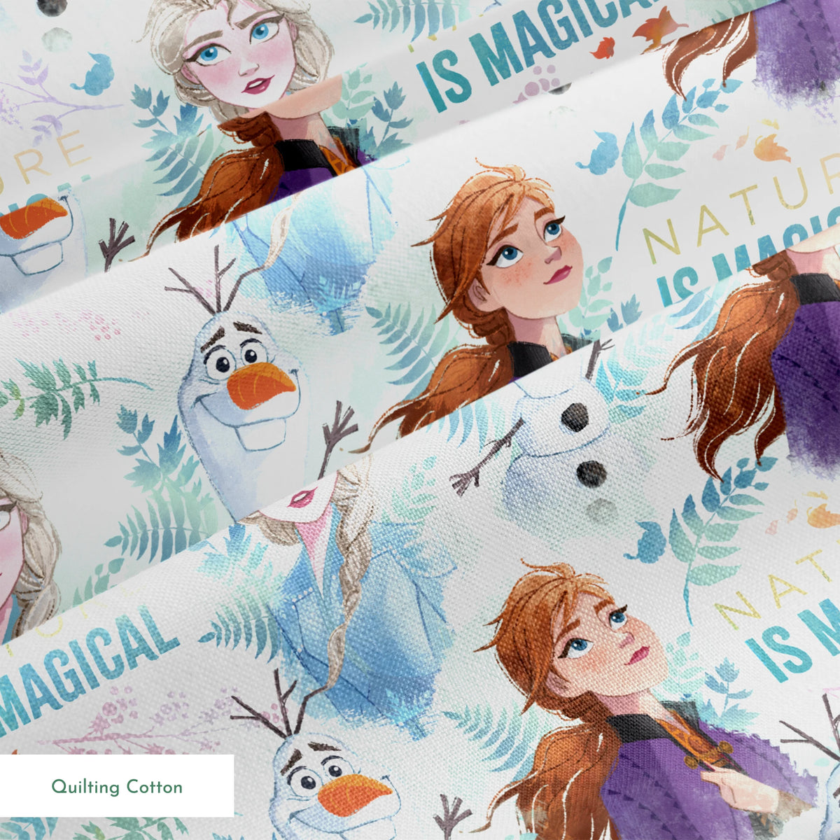 Disney Frozen Nature is Magical Fabric