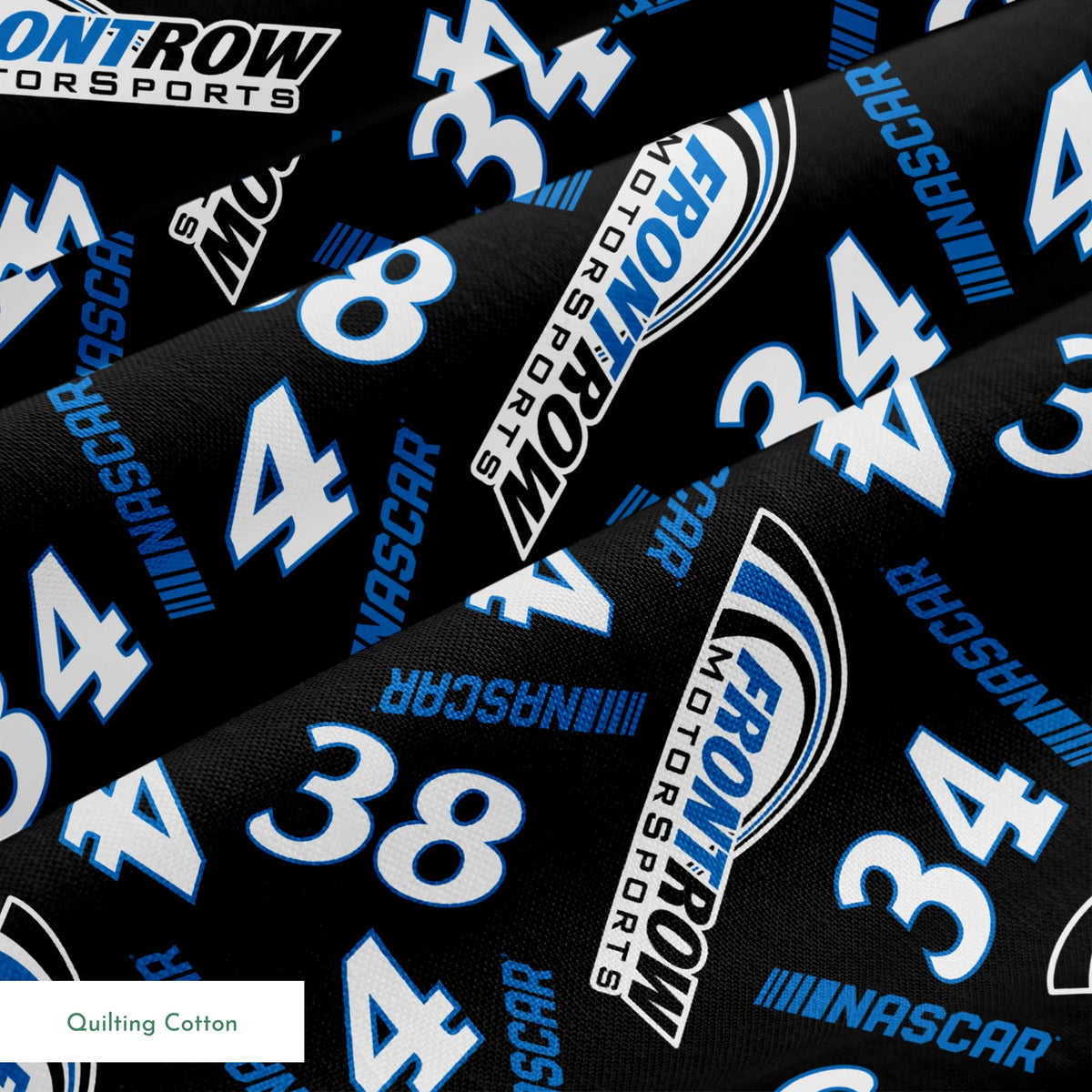 NASCAR® Front Row Motorsports Toss on Black Fabric