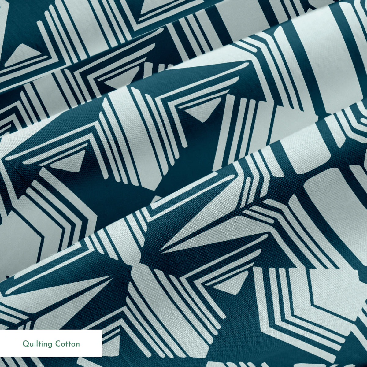 Clarice on Dense Fog Fabric