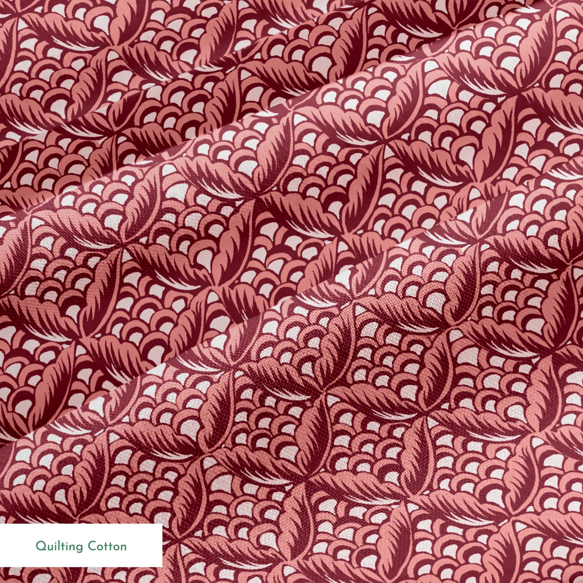 Arabella on Clove Pink Fabric
