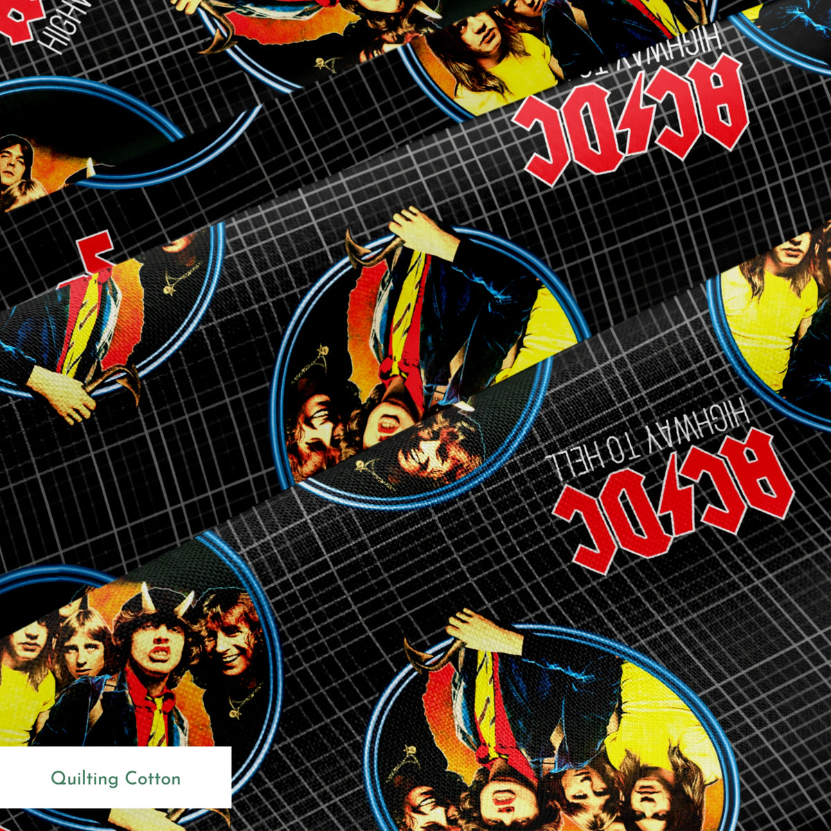 AC/DC Highway to Hell Fabric