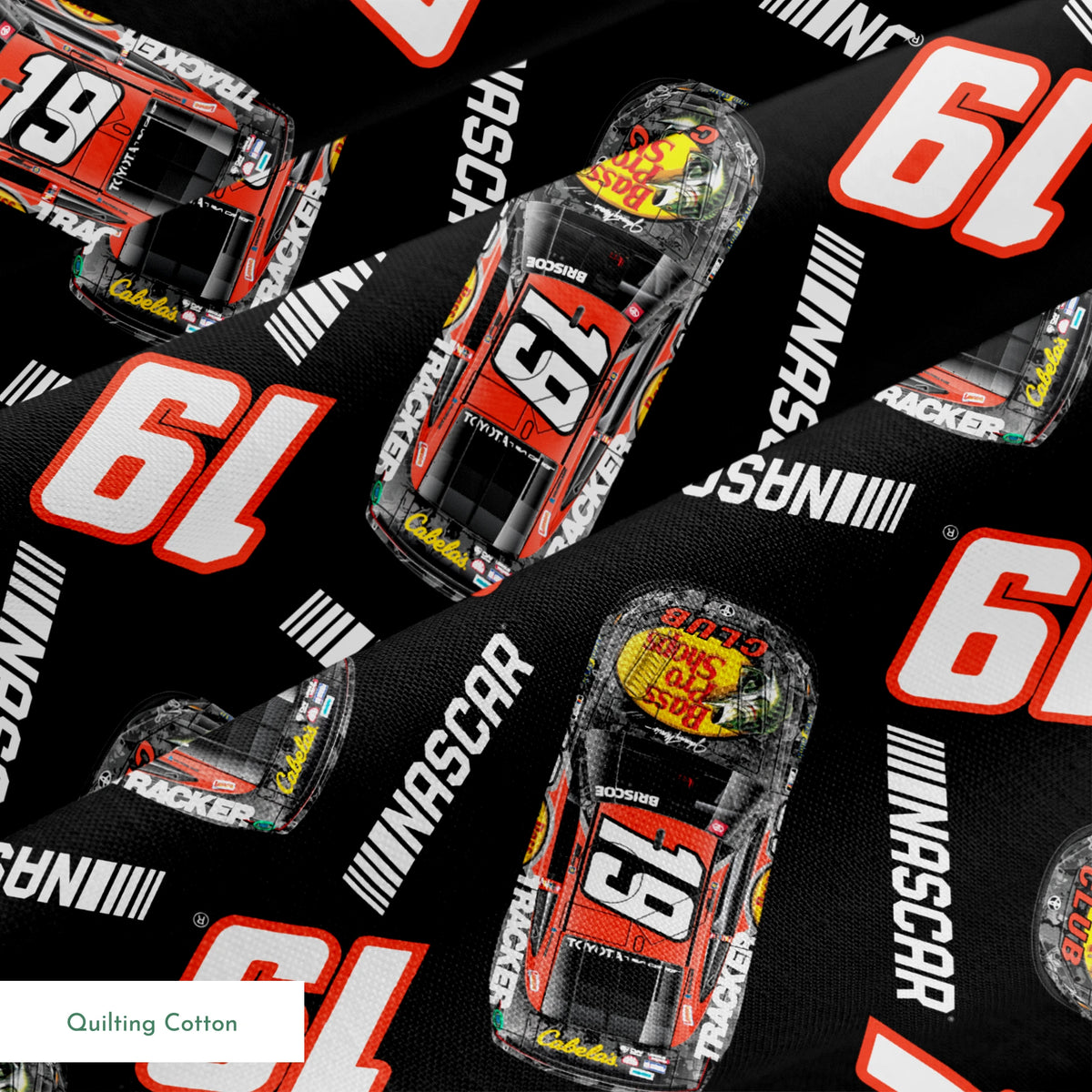 NASCAR® Chase Briscoe Toss on Black Fabric