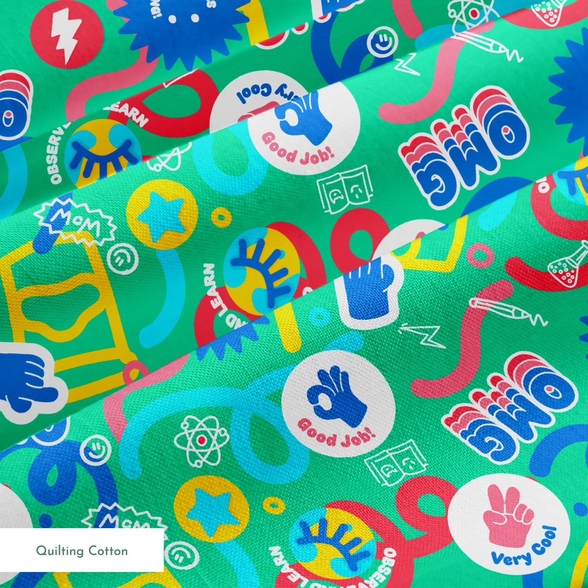 Hasbro Play-Doh Observe and Learn on Green Fabric