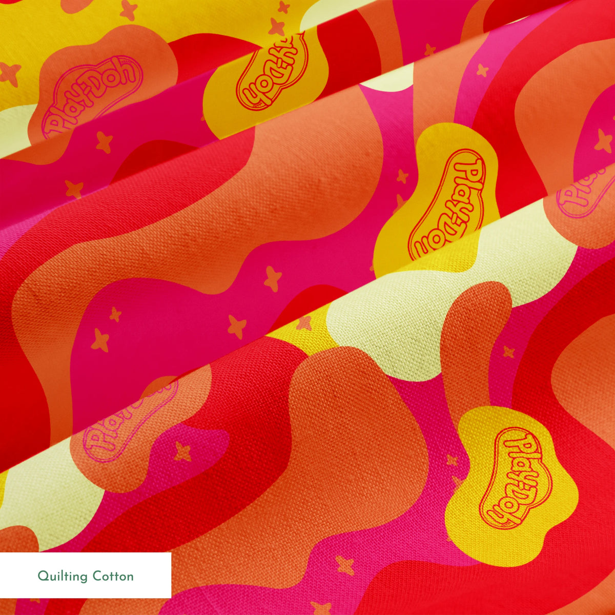 Hasbro Play-Doh Retro Clouds in Lava Fabric