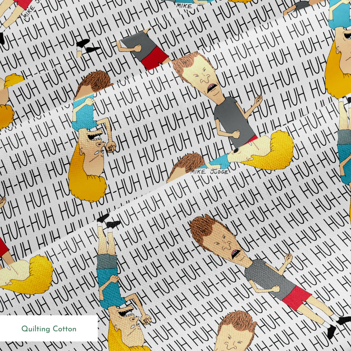 Paramount Beavis and Butt-Head HUH-HUH Fabric