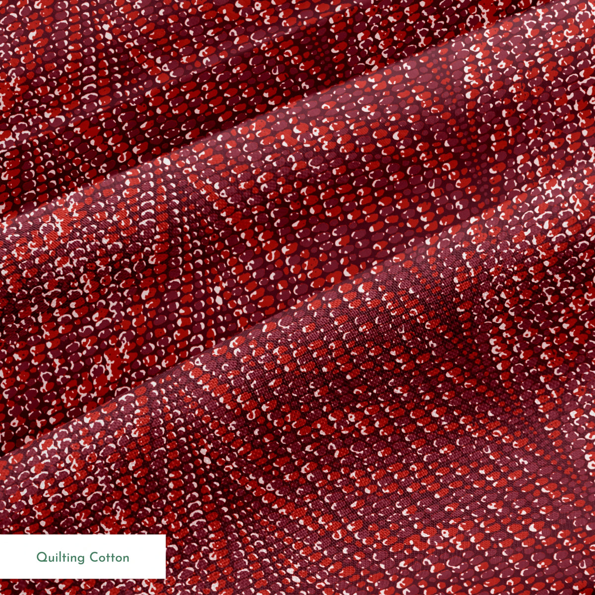 Wren on Oxblood Fabric