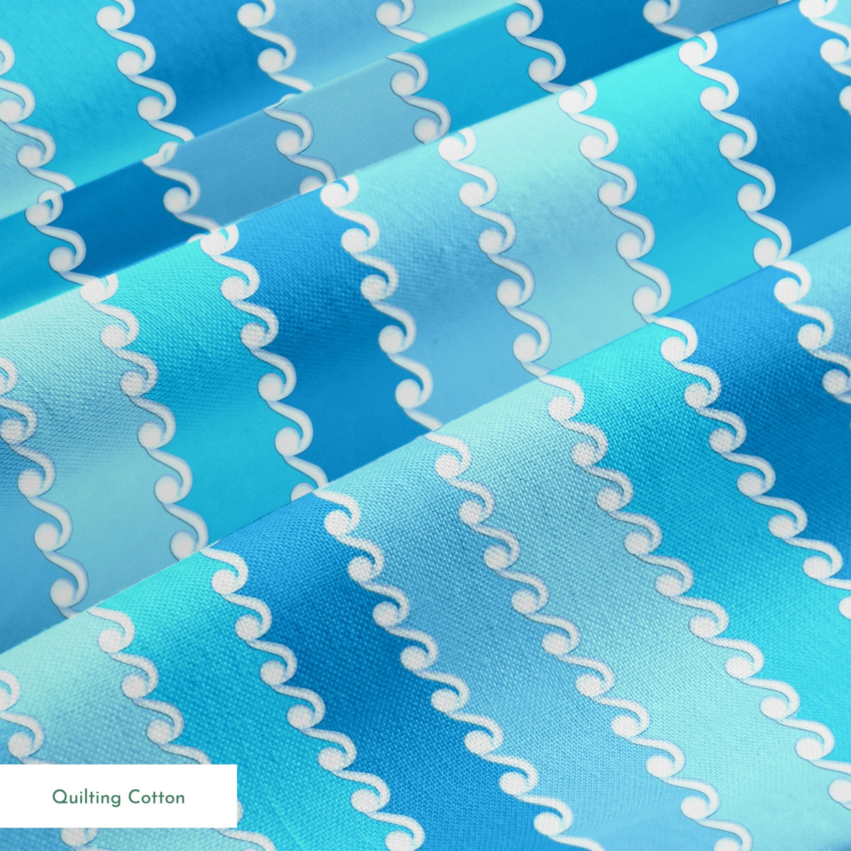 Vicki Schreiner BaZooples Ocean Stripes Fabric