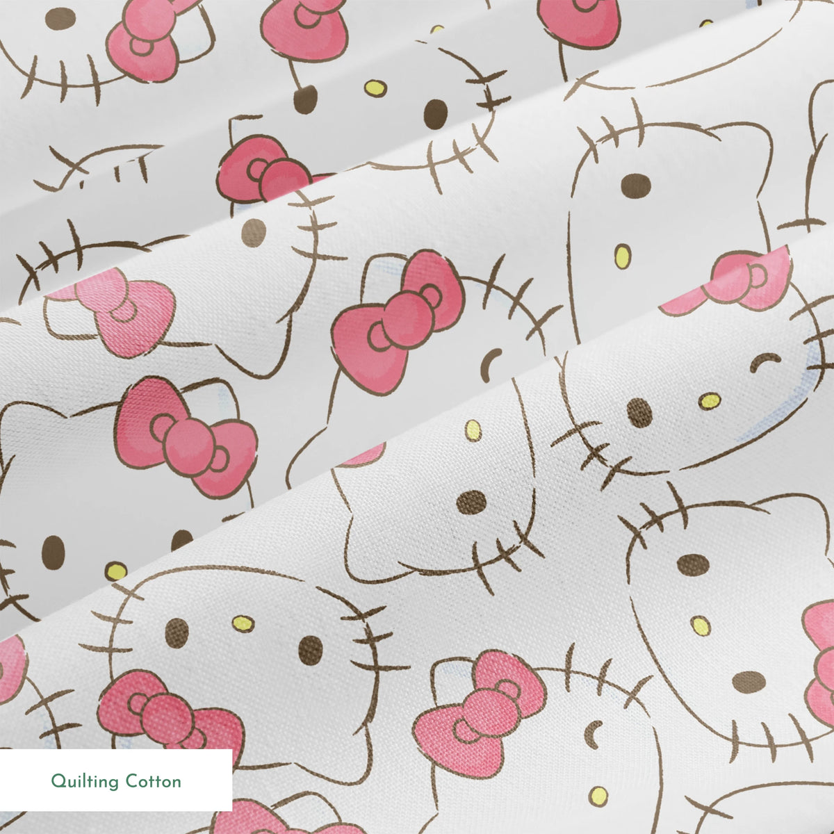 Hello Kitty® Face Toss Fabric