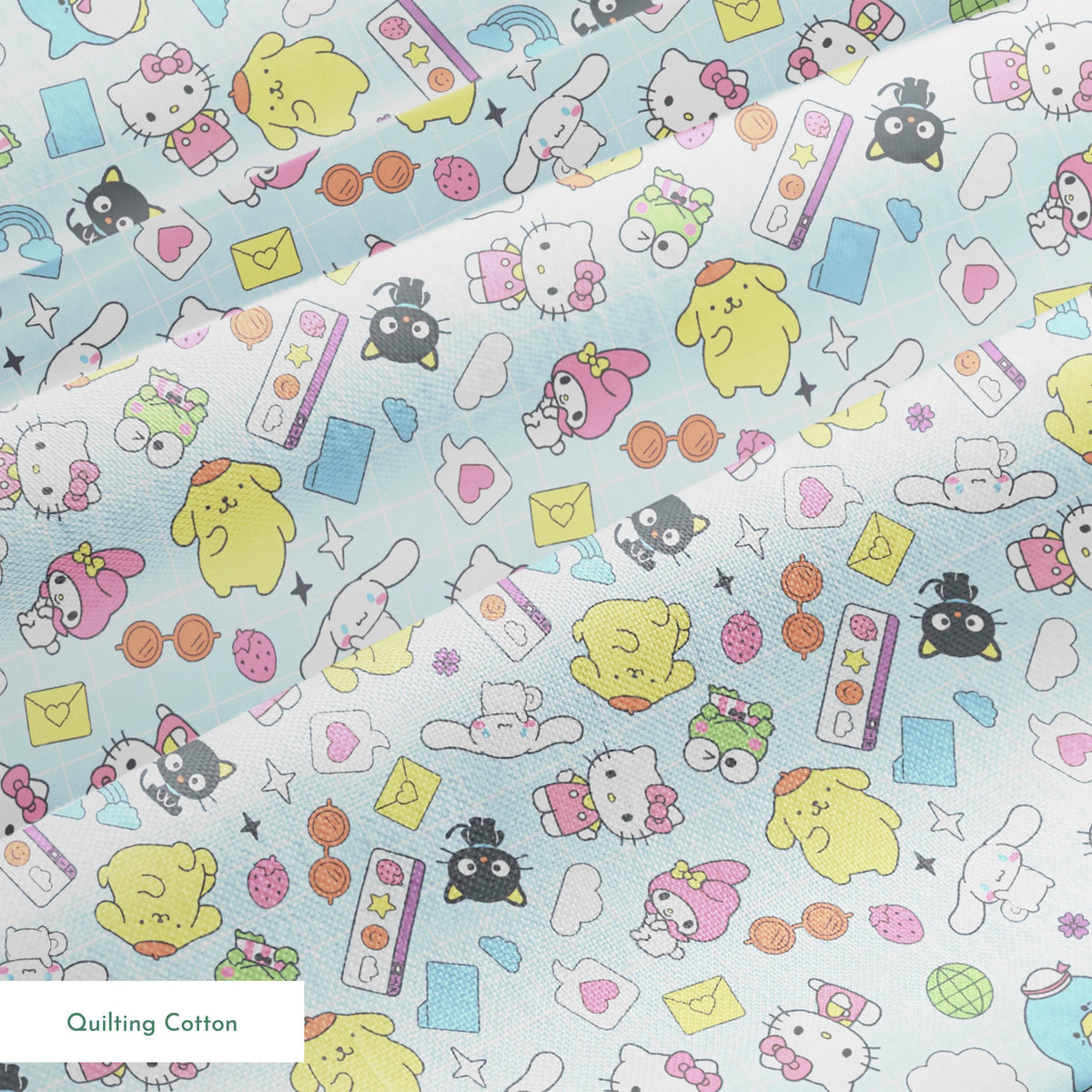 Hello Kitty® and Friends Digital Vibes Fabric