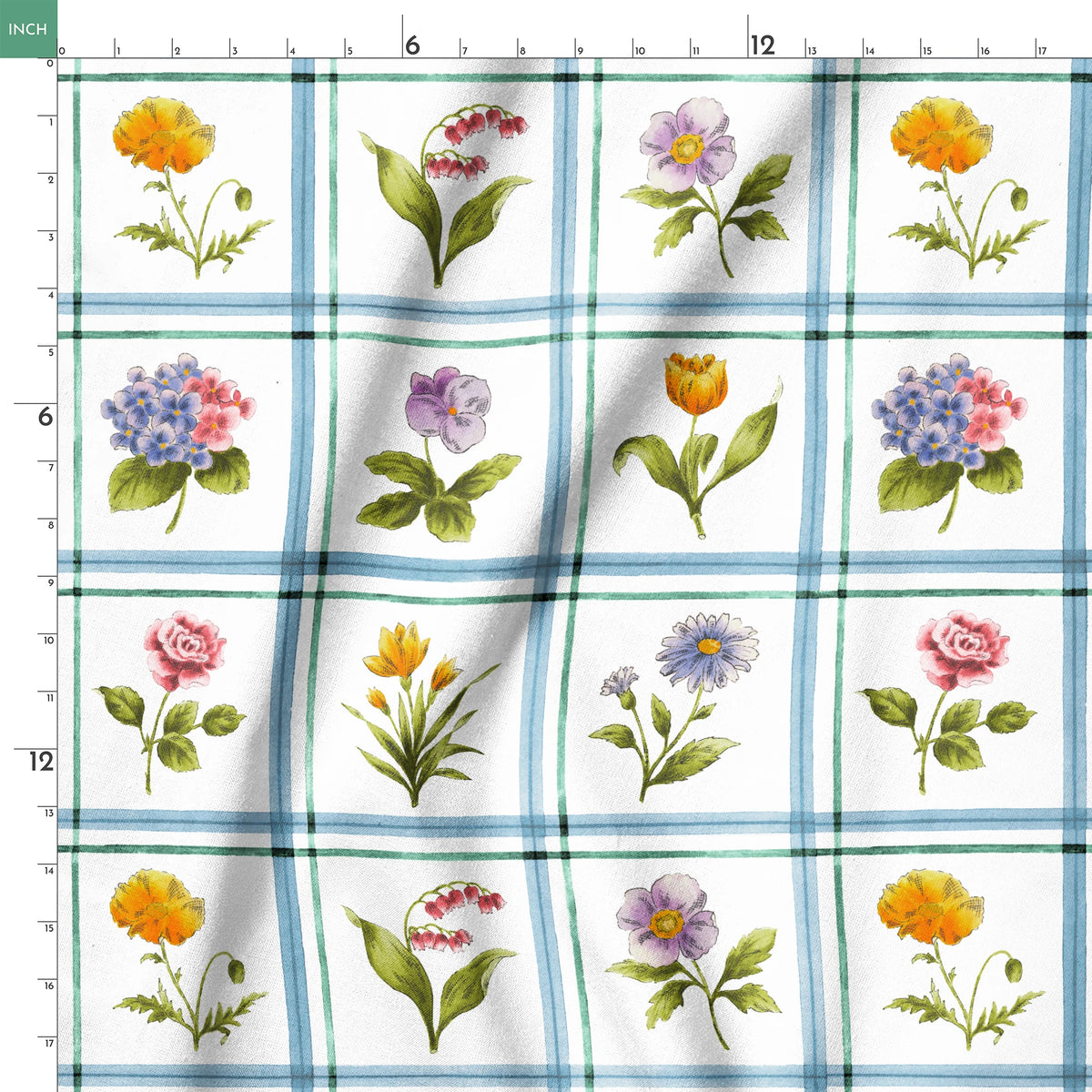  springs ruler 18x18