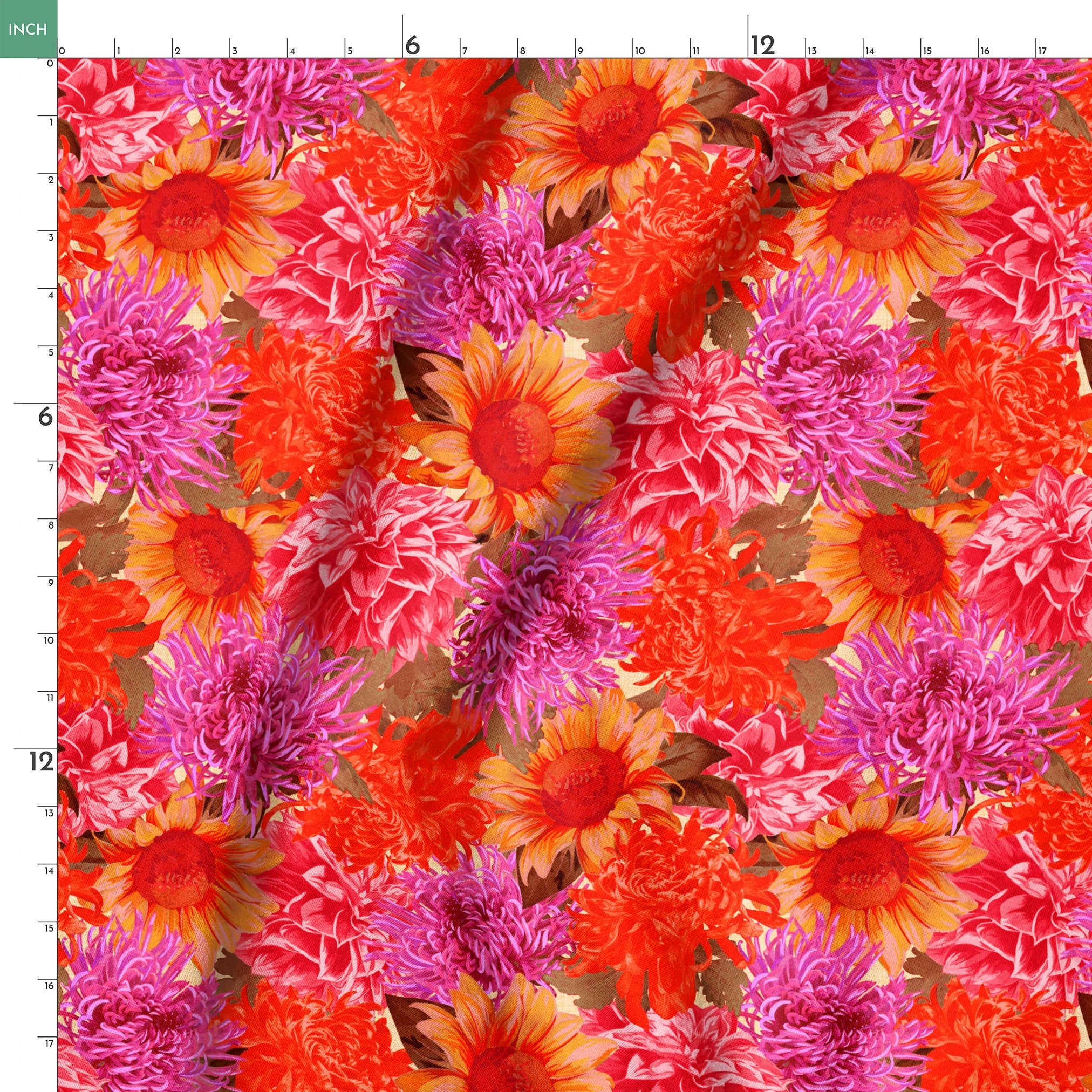  springs ruler 18x18