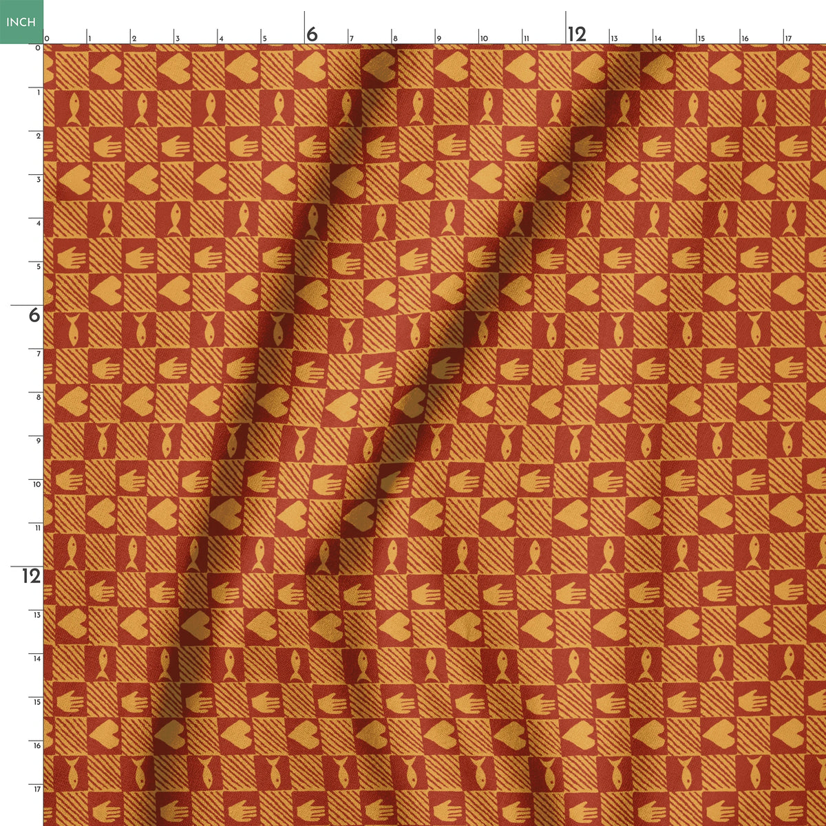  springs ruler 18x18