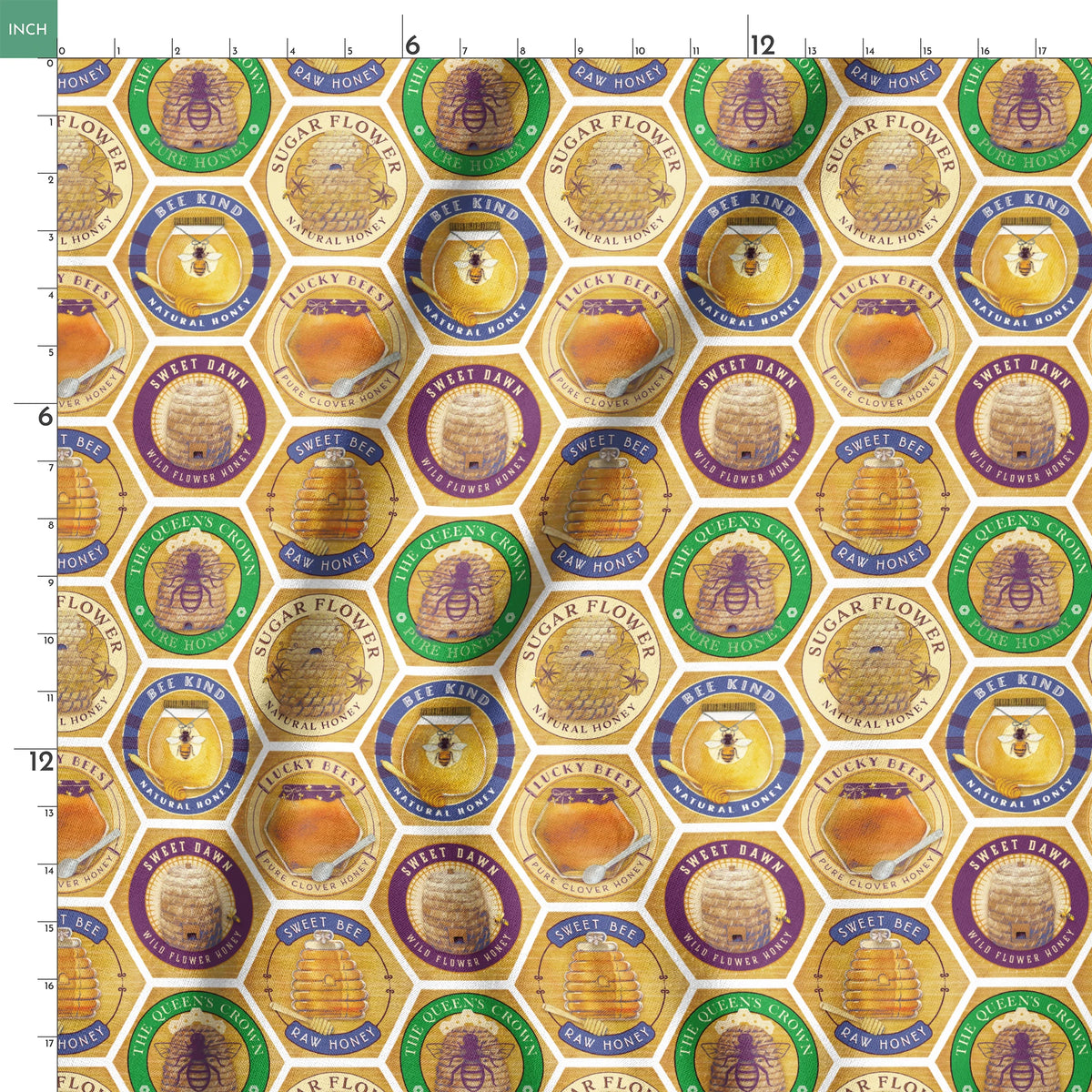  springs ruler 18x18