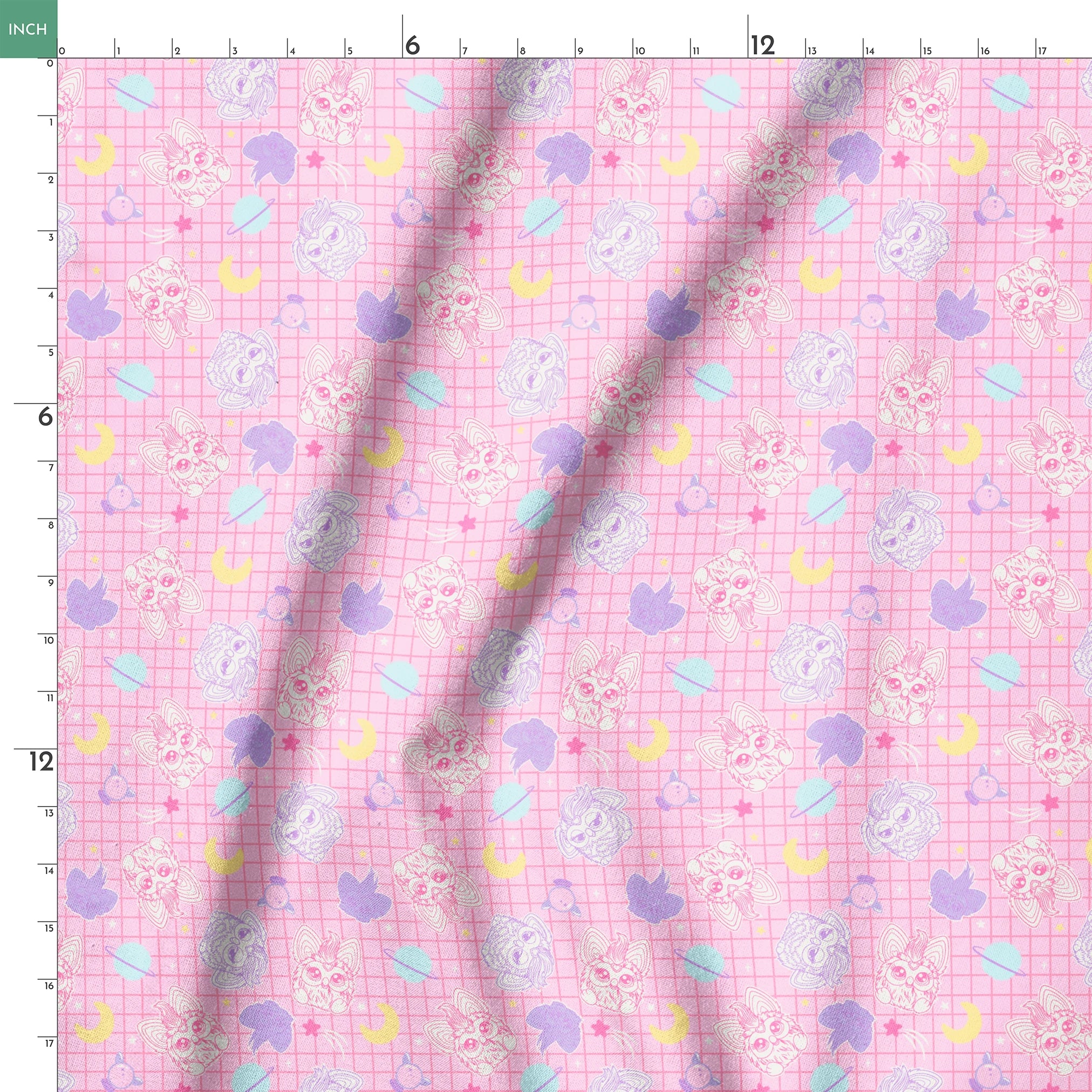 Hasbro Furby Space Grid Fabric