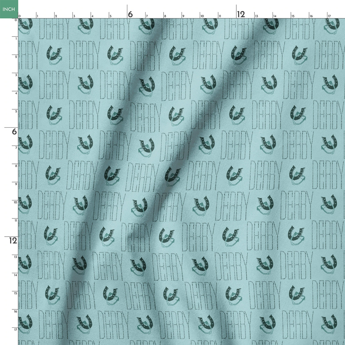 Epsom on Sky Fabric