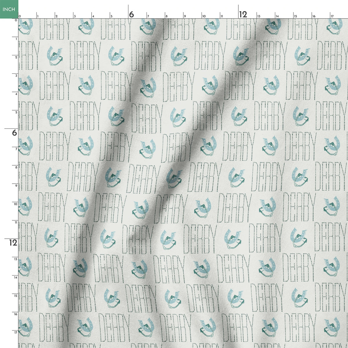 Epsom on Silver Sage Fabric