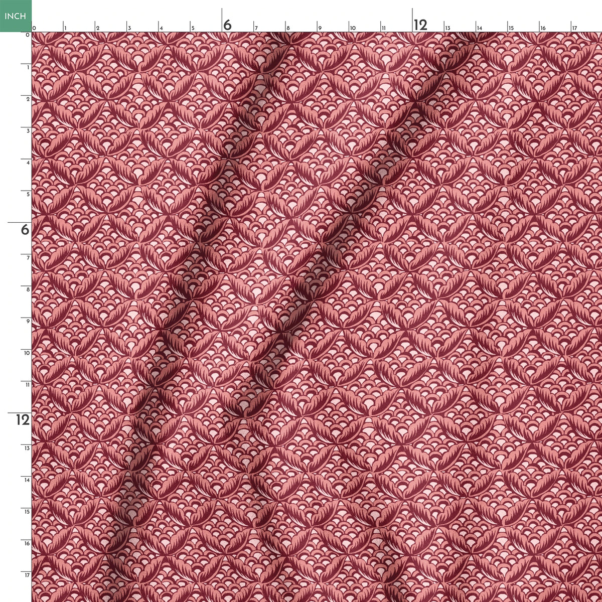 Arabella on Clove Pink Fabric
