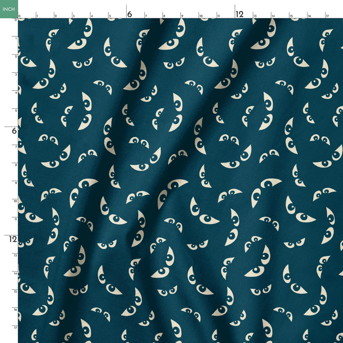 Jeepers on Haunted Night Fabric