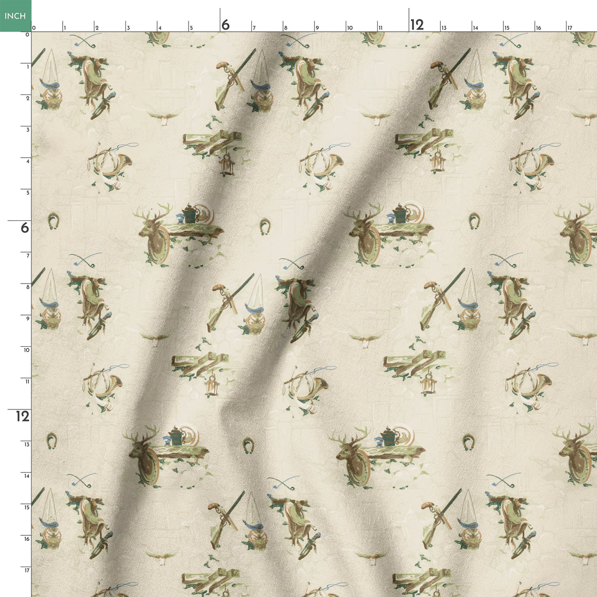 Walker on Forestry Fabric