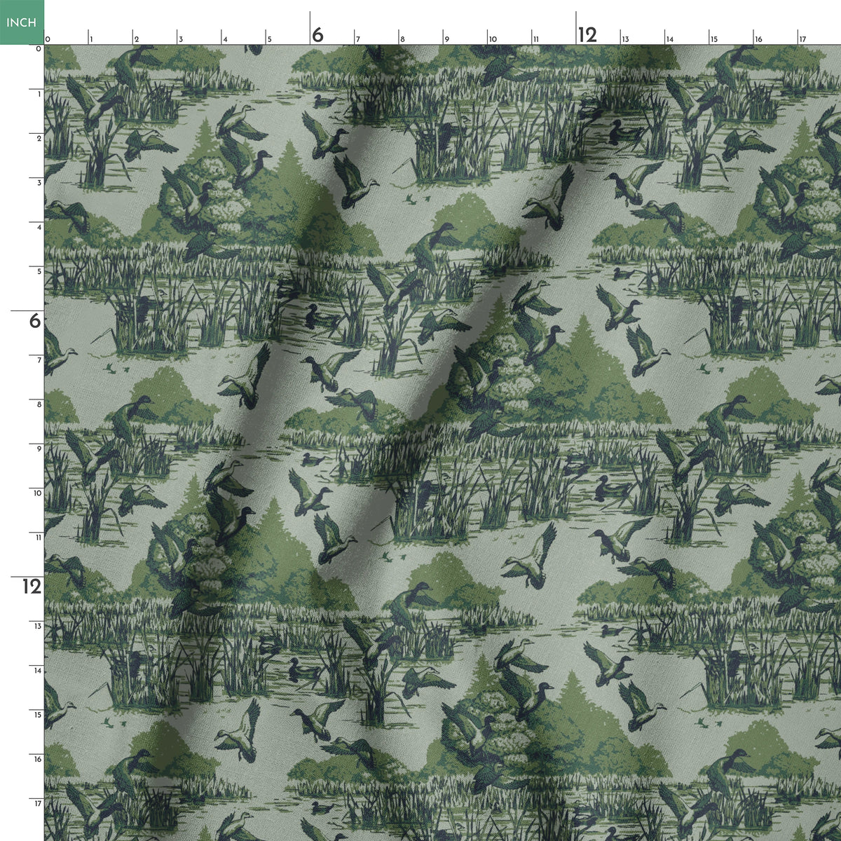 Marsh on Forestry Fabric