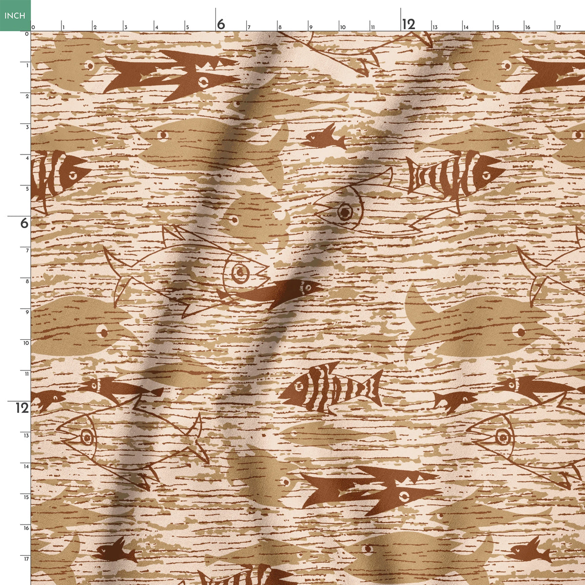 Gale on Spice Fabric